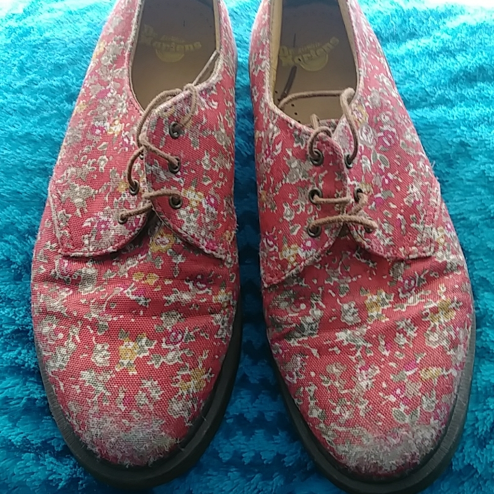 Dr Martens Floral Shoe